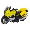 LEAN TOYS Sportinis motociklas su inercine pavara, 3 dizainai: geltona, oranžinė, balta