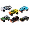 LEAN TOYS Metaliniai visureigiai 1:64, 6 vnt.