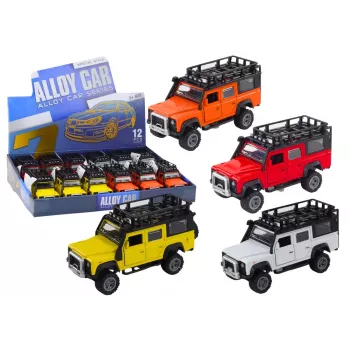 LEAN TOYS Visureigis 1:32 Šviesos Garsai Važiavimas Atidaromos Durys Metalinis
