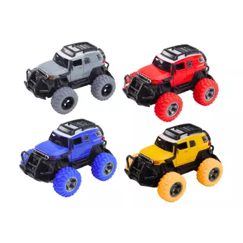 LEAN TOYS Visureigis 1:32 Metalinis Guminiai Ratai Šviesos Garsai