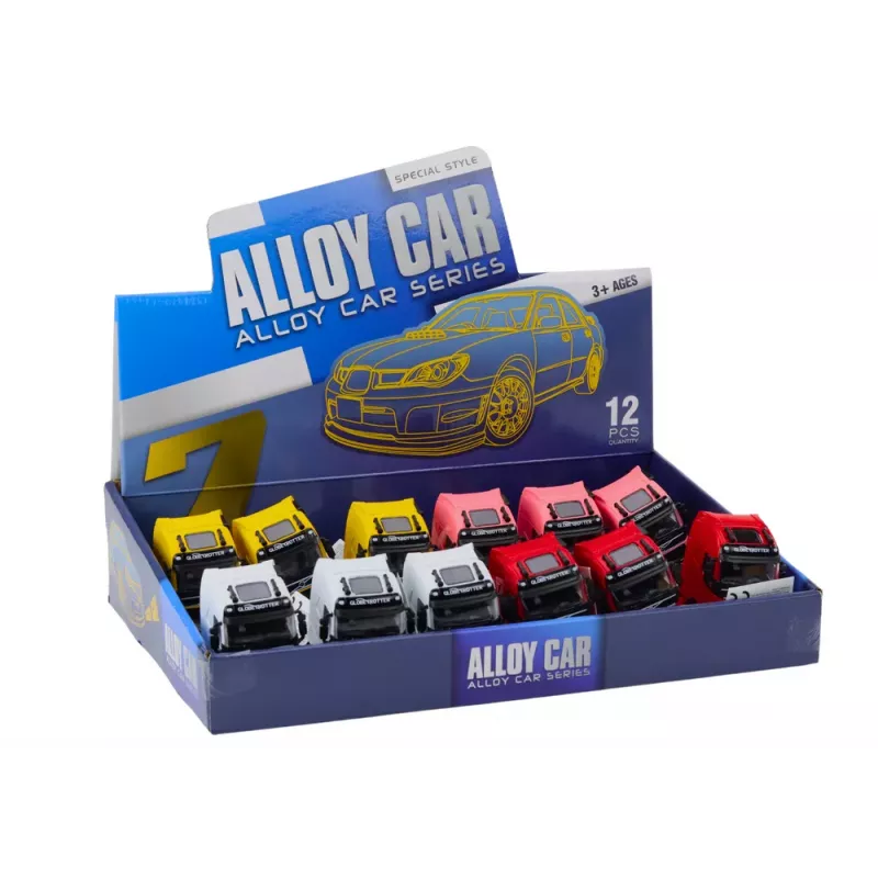 LEAN TOYS Truck Without Trailer 1:32 Tilting Metal Canopy Lights Sounds Drive
