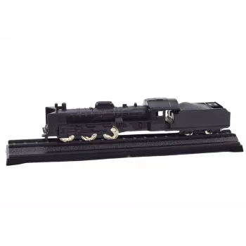 LEAN TOYS Collectible Model Train Wagon Locomotive 1:48 Metal Black