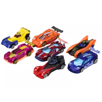 LEAN TOYS 50 vnt. lanksčių kelio signalinių spyruoklių lagamine sportiniams automobiliams