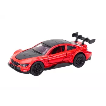 LEAN TOYS Sportinis automobilis 1:32 Friction Drive Raudonas
