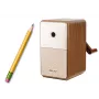 LEAN Cranked Sharpener with Container, Blade Adjustment Brown