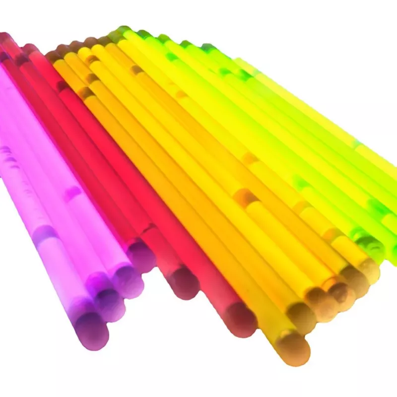 LEAN TOYS Fluorescent Headbands 100 Pieces Many Colors Glow In The Dark