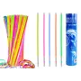 LEAN TOYS Fluorescent Headbands 100 Pieces Many Colors Glow In The Dark