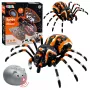 LEAN TOYS nuotolinio valdymo voras tarantulas infraraudonasis juodas R/C ST