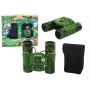 LEAN TOYS Small Binoculars with Case 12x Magnification Field of View 1000m