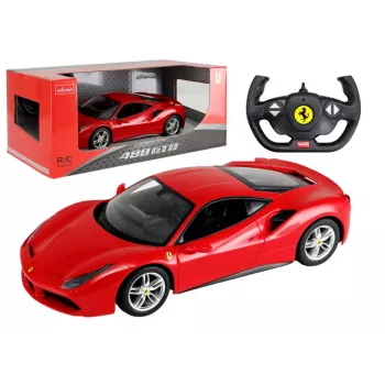 RASTAR RC Ferrari 488 GTB nuotolinio valdymo automobilis 1:14 raudonas