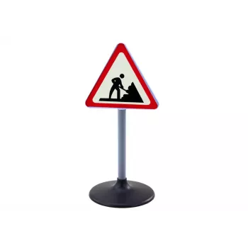 LEAN TOYS Large Road Work Warning Sign 70cm