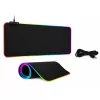 LEAN klaviatūros ir pelės kilimėlis su LED apšvietimu 30x80cm