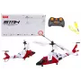 LEAN TOYS nuotoliniu valdymu RC sraigtasparnis su giroskopu Syma S111H raudonas