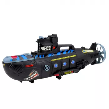 LEAN TOYS Military Submarine Black Lights Sounds