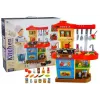 LEAN TOYS Vaikiška virtuvė su garsais ir tikru čiaupu