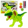 LEAN TOYS Dinozur Projector for Drawing and Painting 18 Pictures 2-in-1 Markers