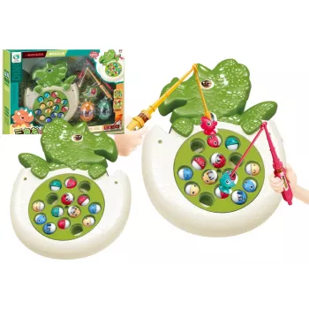 LEAN TOYS Game Fishing Rods Sounds Dinosaur