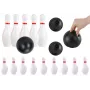 LEAN TOYS Classic Bowling Set Two Balls 10 Pins Skill Game