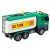 LEAN TOYS Truck Tanker Water Lights Sounds Green 1:14