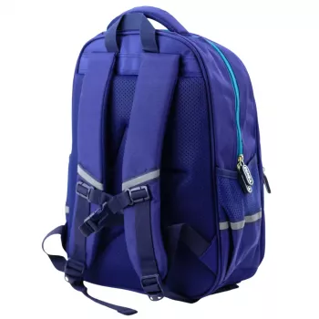 LEAN Children's School Backpack Dinosaur Blue 41x30x16 cm
