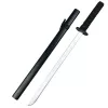 LEAN TOYS Wooden Katana Sword Play Training Prop Black 70cm