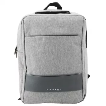 LEAN City Business Backpack USB Middle Compartment Gray 14L 40cm