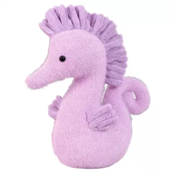 LEAN TOYS Minkštas žaislas Vandens arklys Violetinis 25 cm