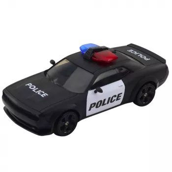 LEAN TOYS Drift Sports Car Interchangeable Wheels Remote Controlled RC 4WD Police