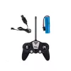 LEAN TOYS Ekskavatorius-Buldozeris nuotolinio valdymo RC 2.4G 6CH Geltonas