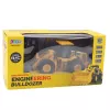 LEAN TOYS Ekskavatorius-Buldozeris nuotolinio valdymo RC 2.4G 6CH Geltonas