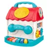 LEAN TOYS Educational House Interactive Cube Rattle Sorter Sounds Colorful