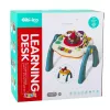 LEAN TOYS Educational Table Interactive Buildable Surface 2in1 Blue