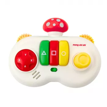 LEAN TOYS Console Pad Interactive Sensory Mushroom interaktyvus grybas su šviesomis ir garsais