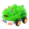 LEAN TOYS valdomas automobilis vaikams Dinozauras žalias