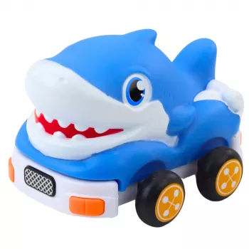 LEAN TOYS valdomas automobilis RC vaikams Blue Shark