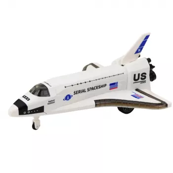 LEAN TOYS RC Spaceship Remote Controlled Lights Sounds Smoke