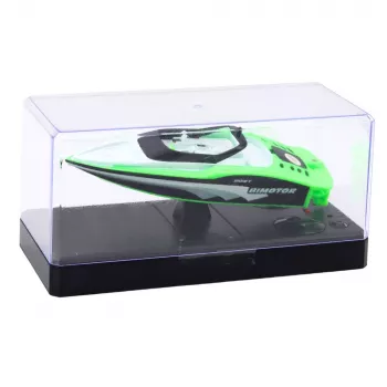 LEAN TOYS RC valtis su nuotolinio valdymo pulteliu balta-žalia 15cm