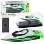 LEAN TOYS RC valtis su nuotolinio valdymo pulteliu balta-žalia 15cm