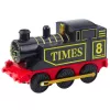 LEAN TOYS Classic Retro Electric Locomotive su Šviesomis ir Garsais