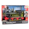 LEAN TOYS Classic Retro Electric Locomotive su Šviesomis ir Garsais