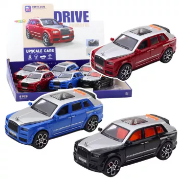 LEAN TOYS Passenger Car Masory Drive Opening Doors Lights Sounds Mix