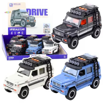 LEAN TOYS Visureigis HH6688 su atsidarančiomis durelėmis, žibintais ir garsais