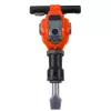LEAN TOYS Handyman Set Pneumatinis Plaktukas su Akiniais Oranžinis
