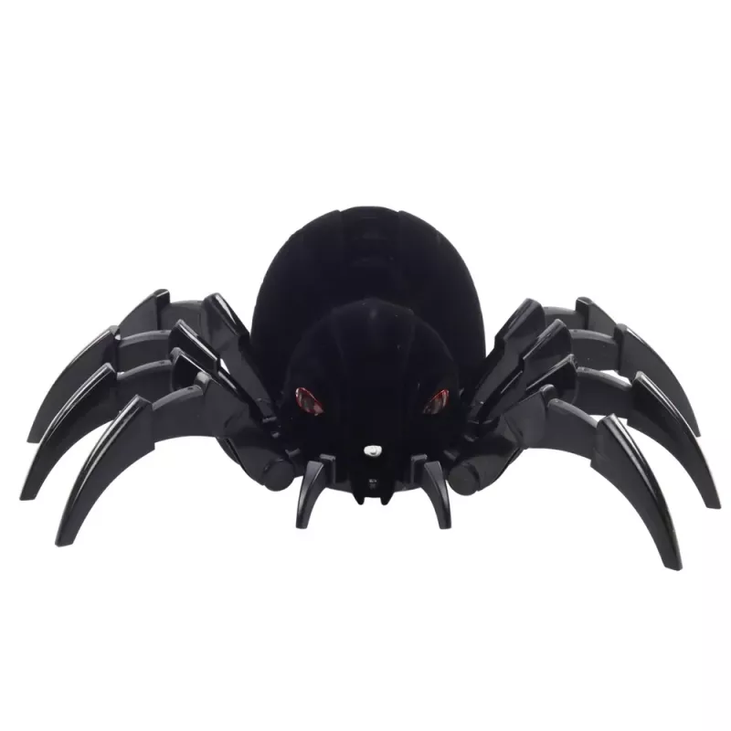 LEAN TOYS RC Black Widow nuotolinio valdymo voras su dūmų efektu