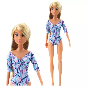 LEAN TOYS Anlily Balerinos Lėlė su Judančiomis Galūnėmis ir Aksesuarais