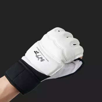 LEAN Sportinės pirštinės taekwondo, baltos, dydis XS