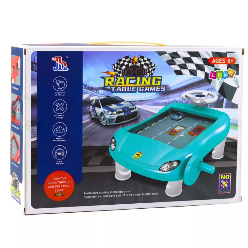 LEAN TOYS Driving Simulator Manual Educational Table Red