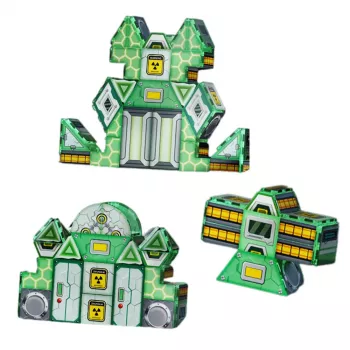 LEAN TOYS Magnetic Blocks Space Space Station 4D 172pcs