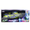 LEAN TOYS RC lenktyninis automobilis su apšviestu kėbulu, geltonas
