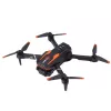 LEAN TOYS nuotoliniu valdymu dronas LU800 su kamera ir LED šviesomis, oranžinis
